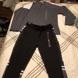 PINK Victoria’s Secret  sweatshirt/jogger set. NWT